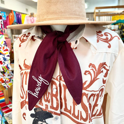 Gig 'em Ascot Scarf