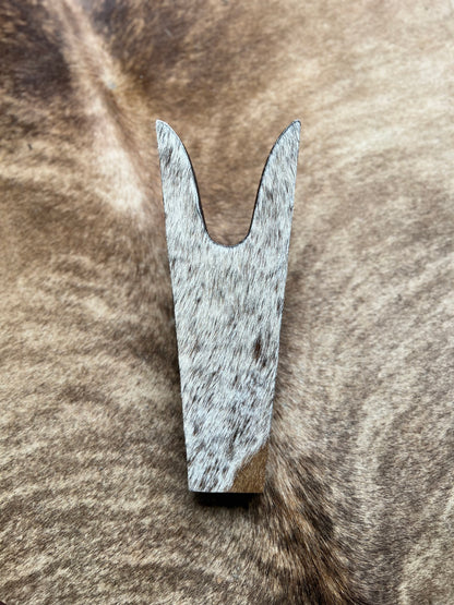 Cowhide/Tooled Leather Boot Jacks