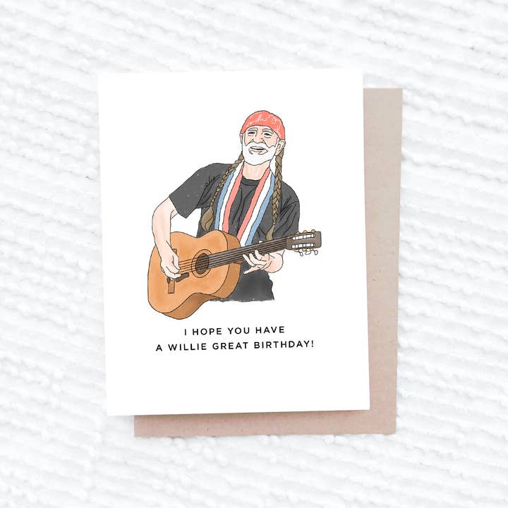 Willie Birthday Card