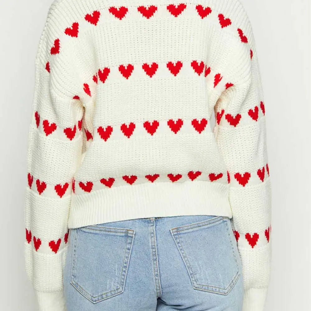 Valentine's Day Heart Sweater