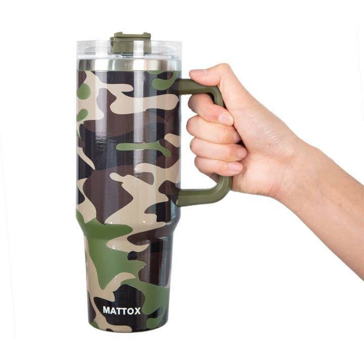 Camo Print Tumbler