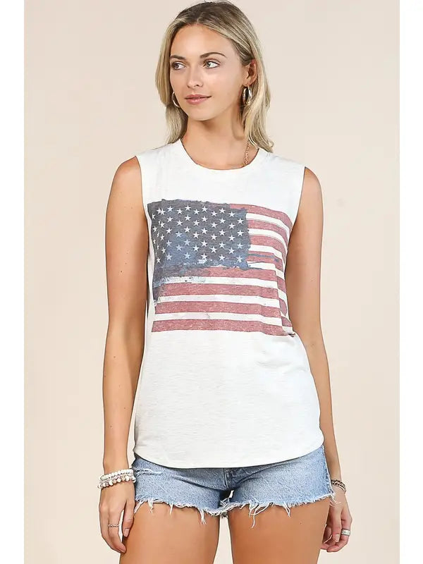 American Graphic Tank Tee