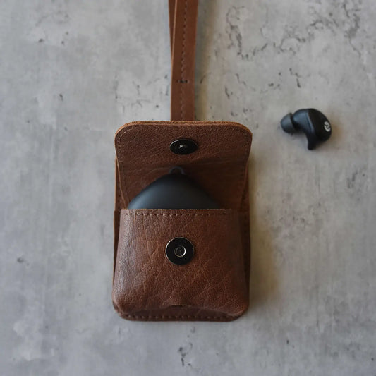 Leather AirPod Case Holder