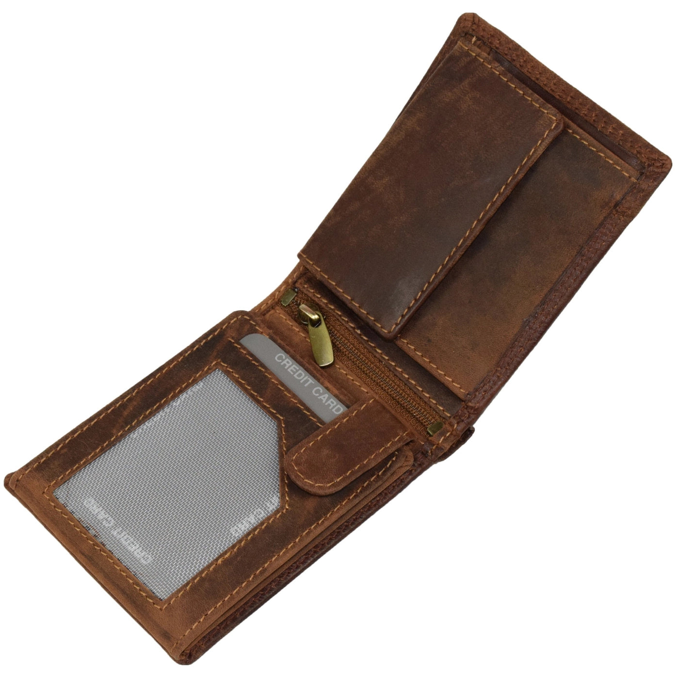 Judd Leather Wallet - Sandal