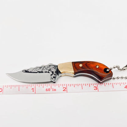 Portable Stainless Steel Embossed Knife