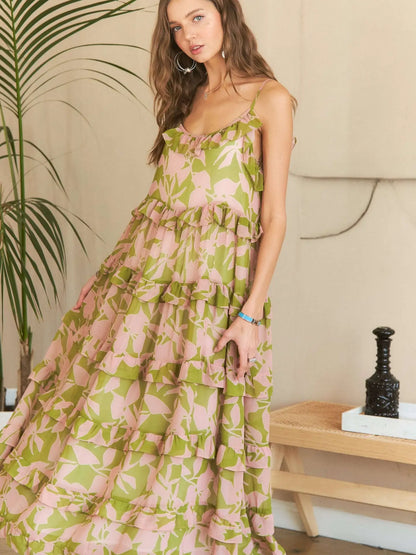 Ruffled Maxi Sundress