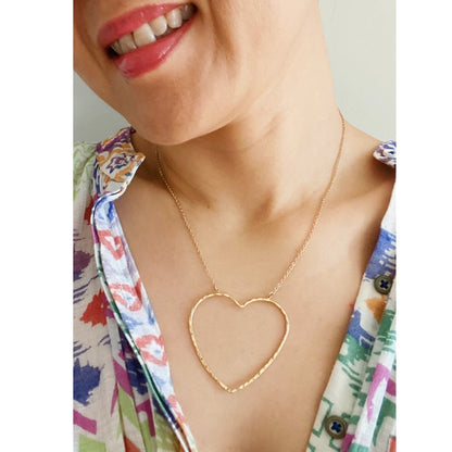 Big Heart Love Necklace