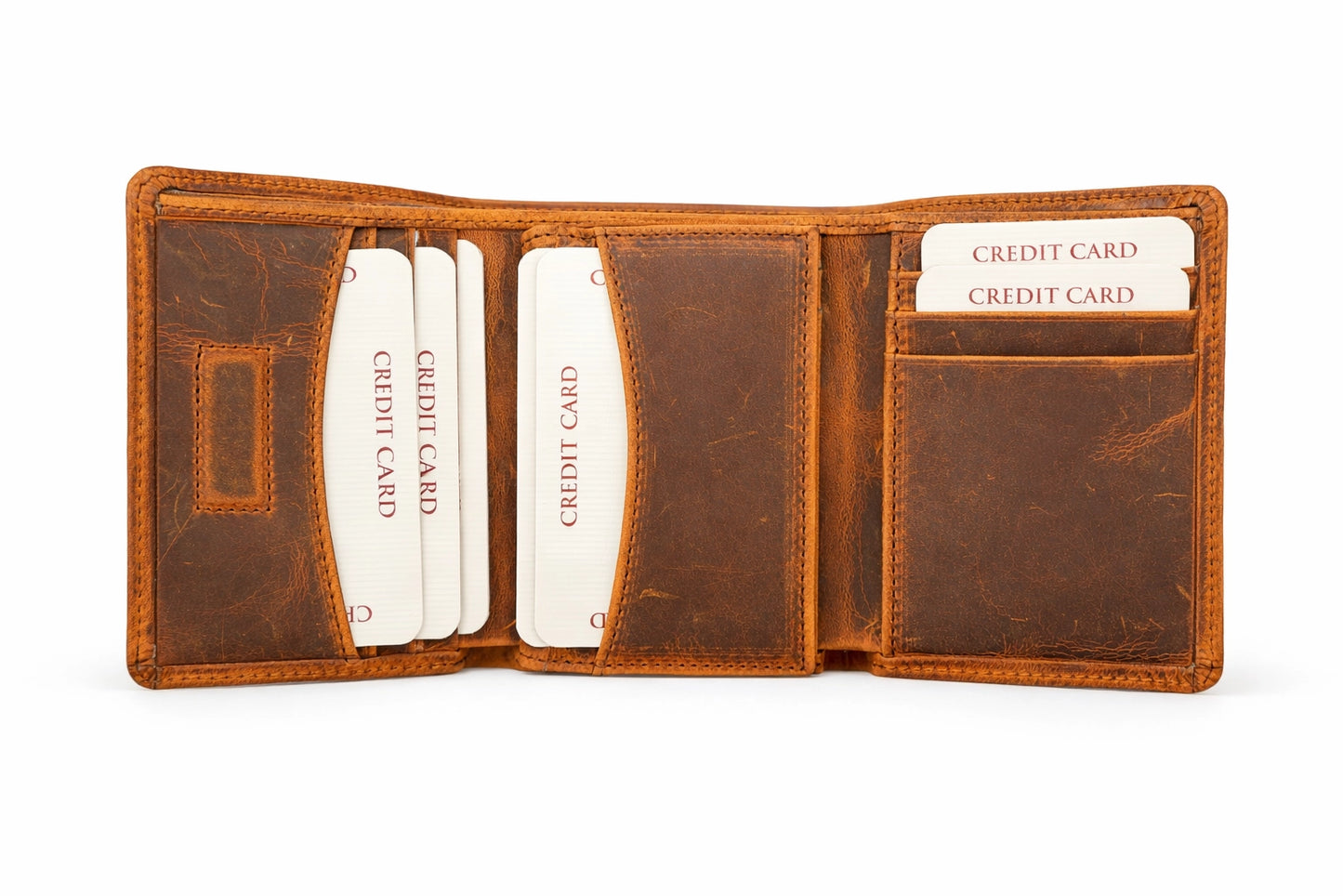 Trifold Leather Men's Wallet