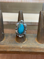 Native American Sterling Silver Turquoise Rings