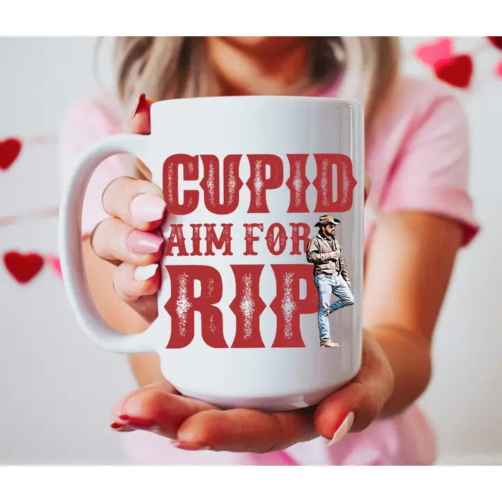 Cupid Aim For Rip Mug