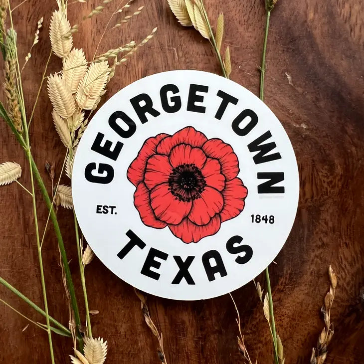 Georgetown Texas Sticker