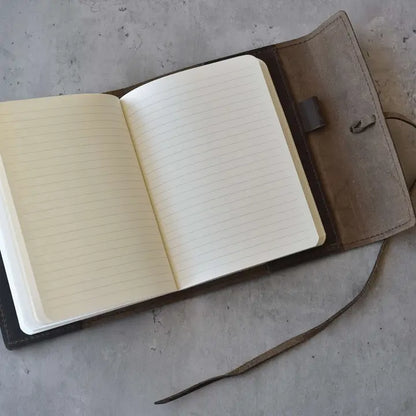 Leather Refillable Dark Brown Journal