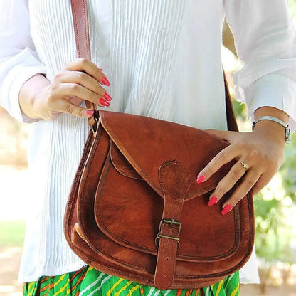 The Nichols Leather Crossbody Purse