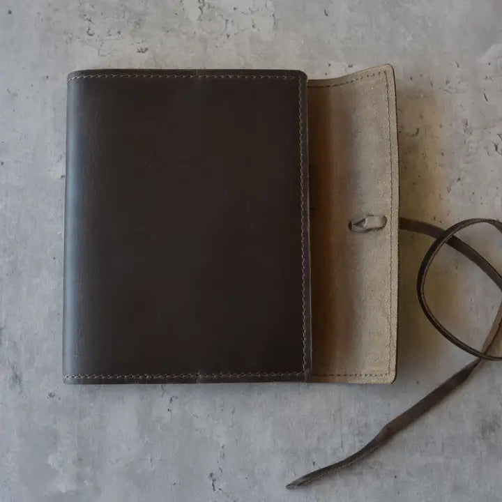 Leather Refillable Dark Brown Journal