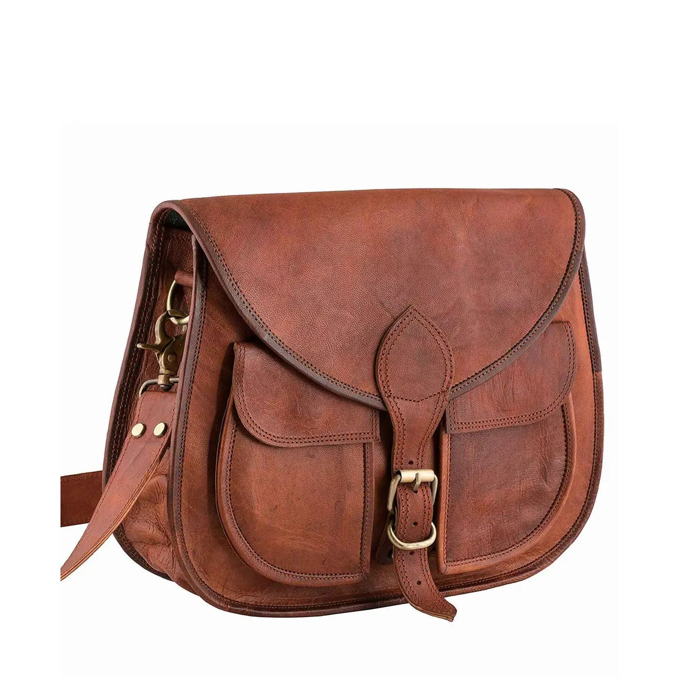 The Valencia Leather Crossbody Purse