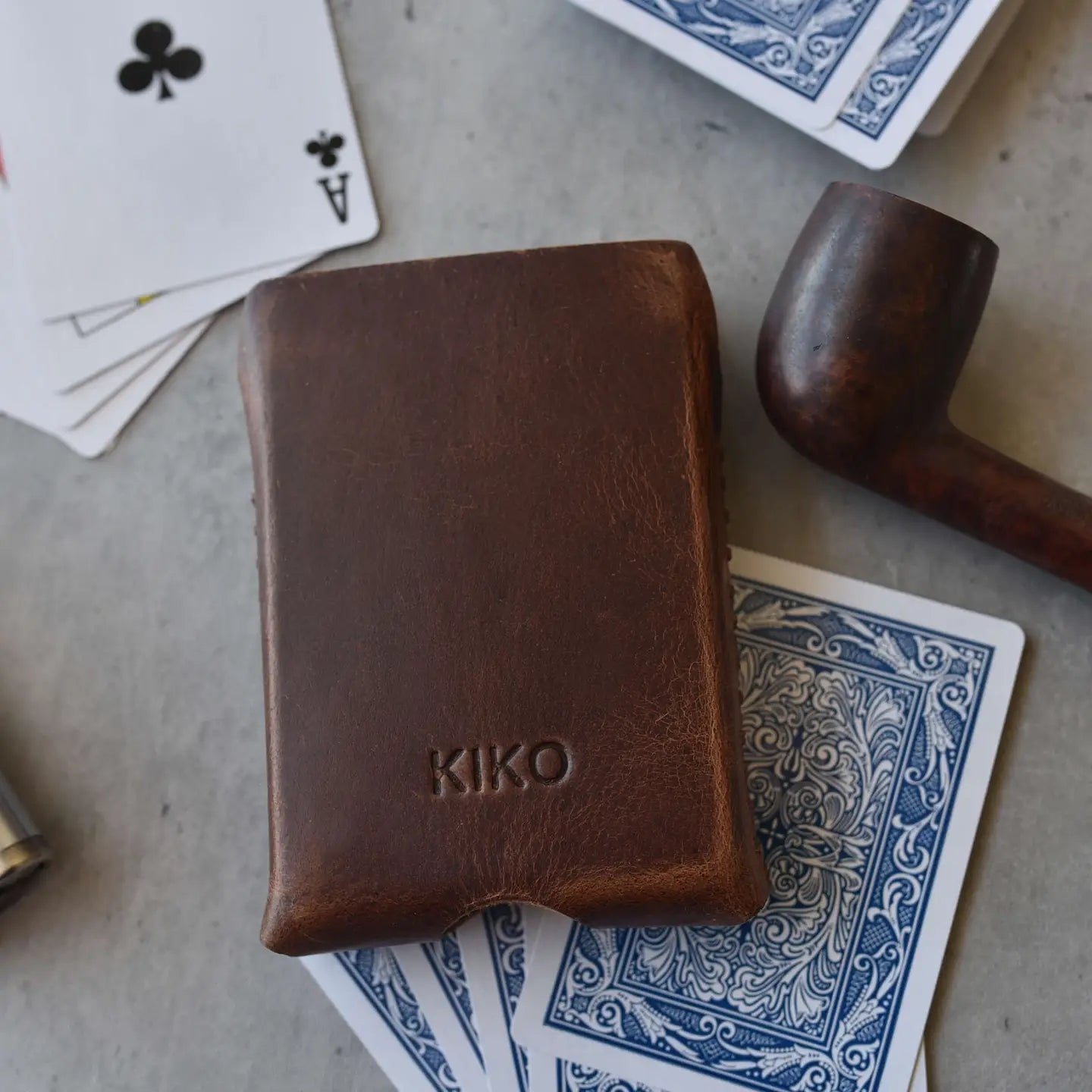Leather Playing Card Sleeve