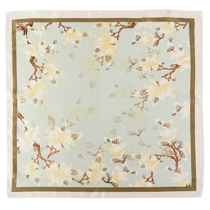 Floral Abstract Silky Scarves