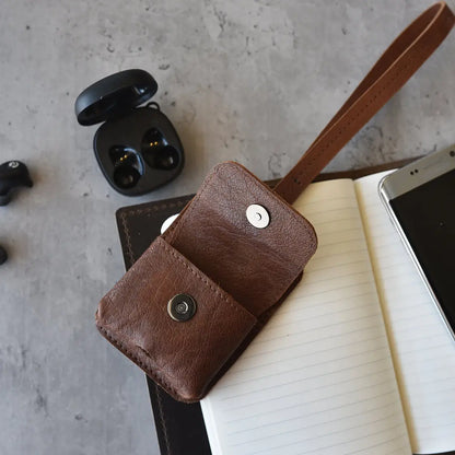 Leather AirPod Case Holder