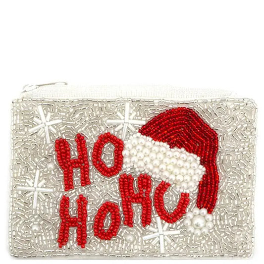 Santa Hat Christmas Coin Purse