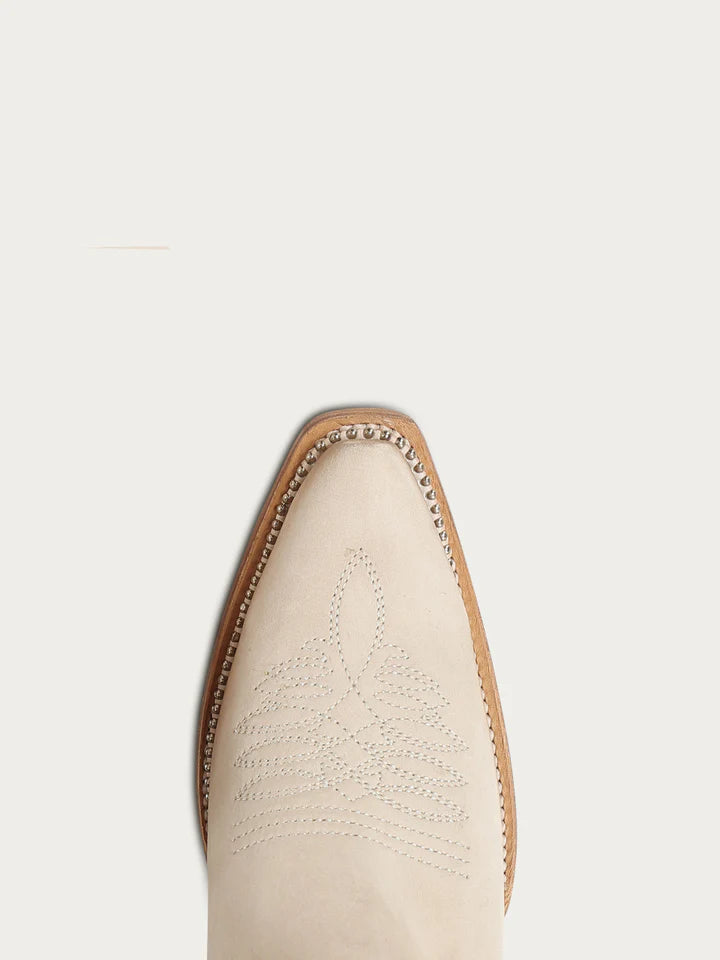 Corral LD Bone Embroidery & Woven Metallic Welt Boot