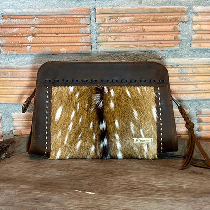 Pranee "Marcy" Axis Deer Leather Bag