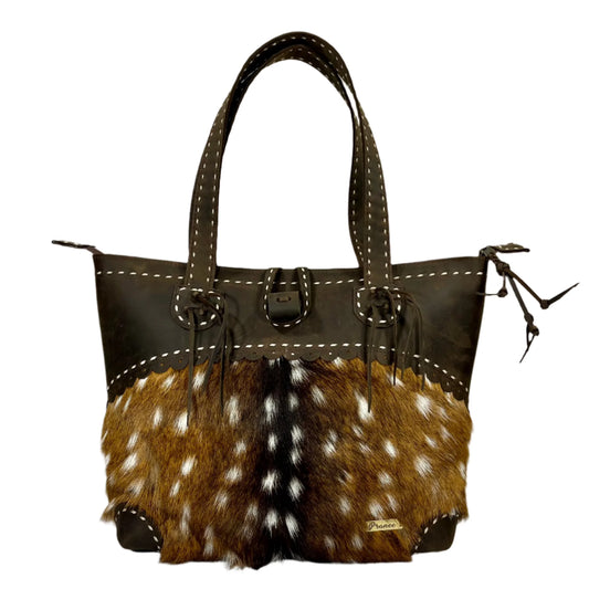 Pranee "Dakota" Axis Deer Leather Purse
