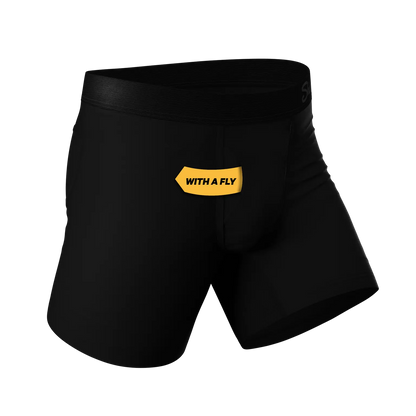 Shinesty Ball Hammock Boxers - Black