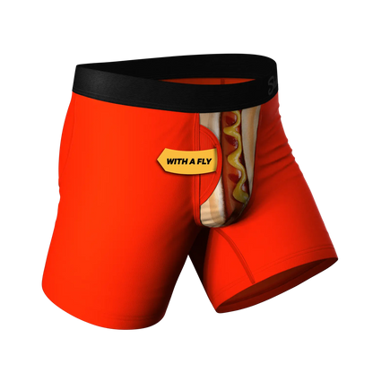 Shinesty Ball Hammock Boxers - Hot Dog