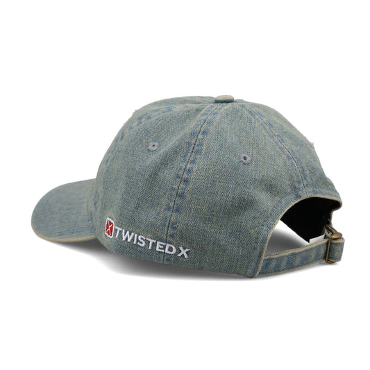 Twisted X Vintage Hat - Distressed Denim