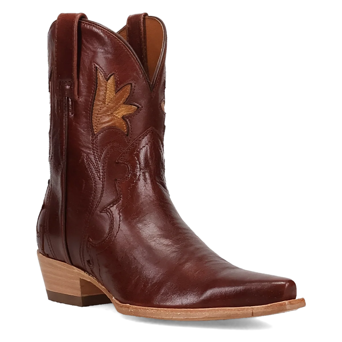 Dan Post Women's Saffron Snip Toe Boot in Briar