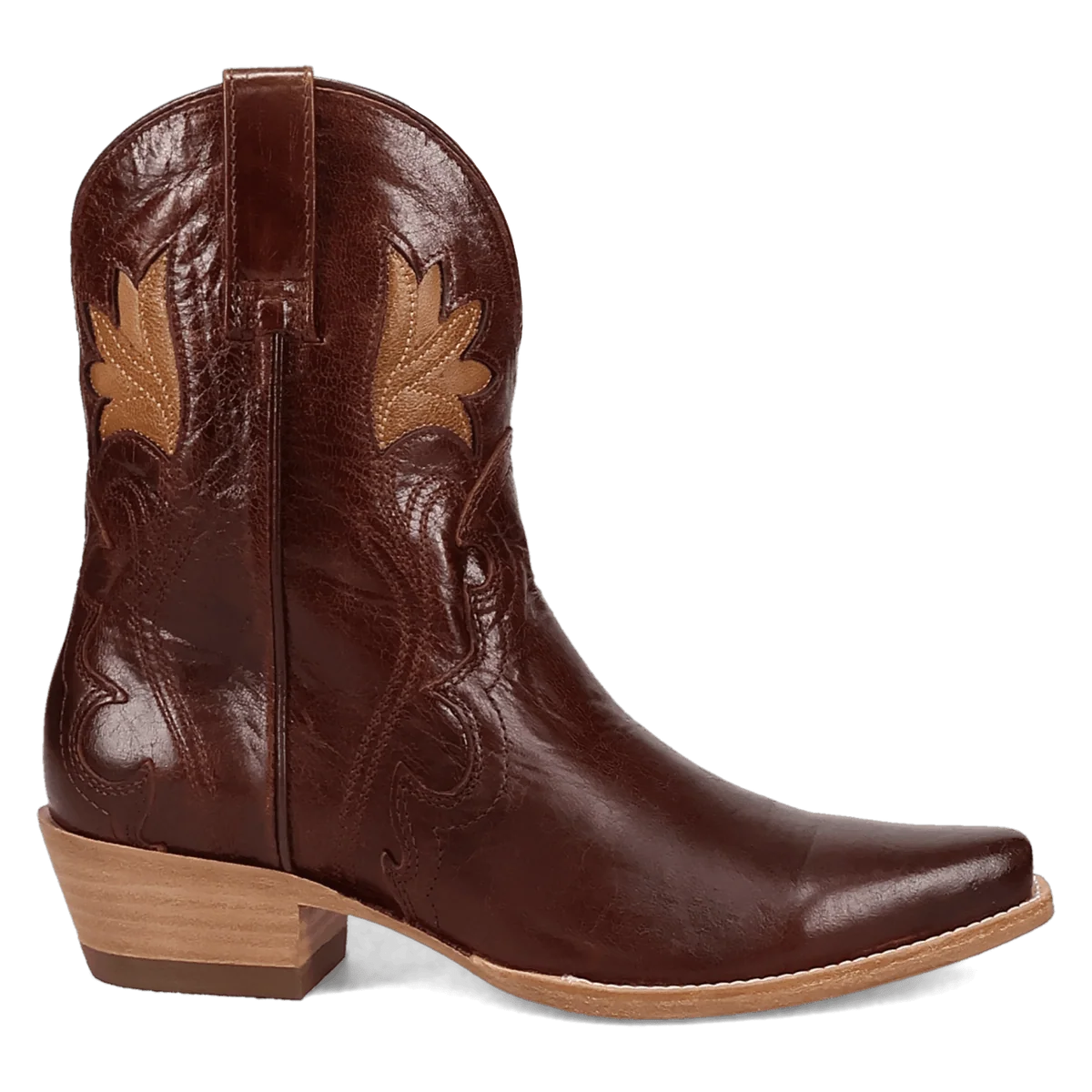Dan Post Women's Saffron Snip Toe Boot in Briar