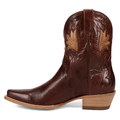 Dan Post Women's Saffron Snip Toe Boot in Briar