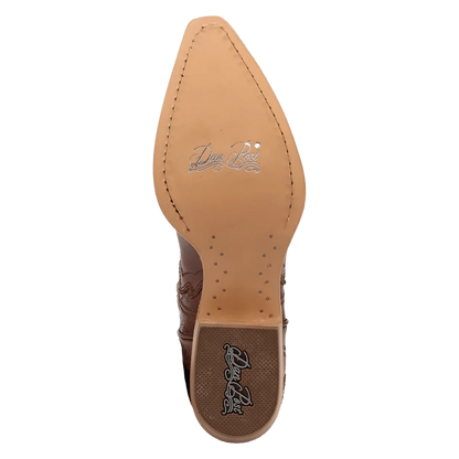 Dan Post Women's Saffron Snip Toe Boot in Briar