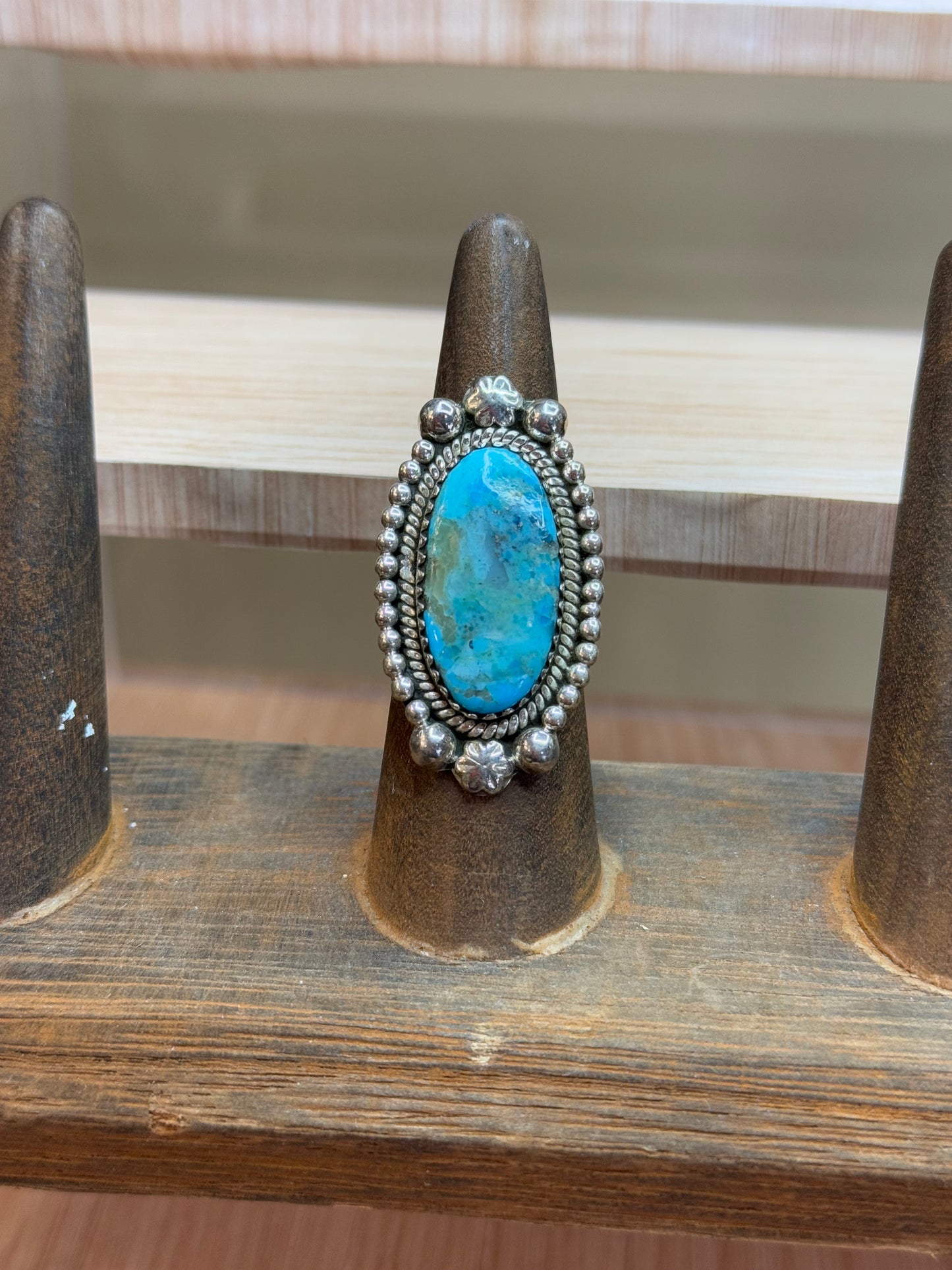 Native American Sterling Silver Turquoise Rings