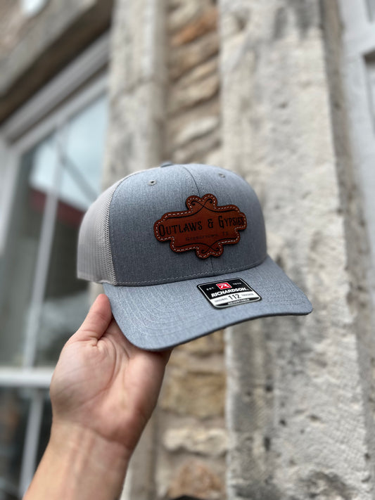 O&G Mesh Back Cap - Heather Grey/ Light Grey