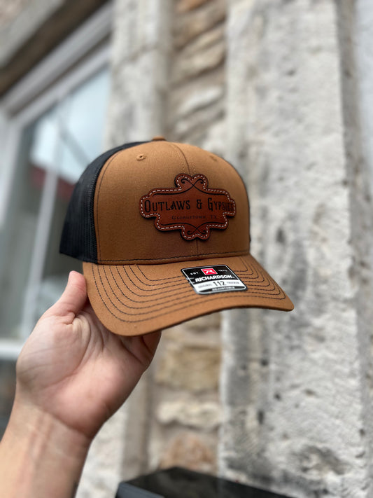 O&G Mesh Back Cap - Caramel/Black
