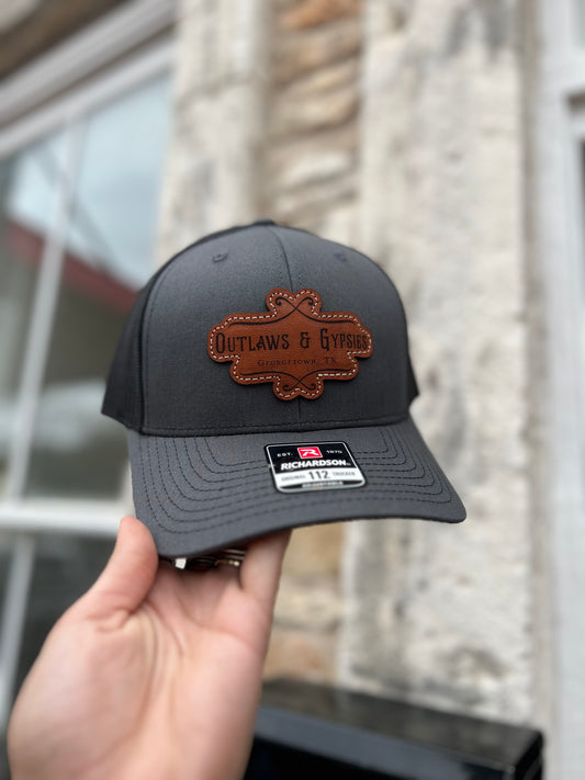 O&G Mesh Back Cap - Charcoal/Black
