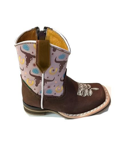 Ranch Print Baby/Toddler Boot