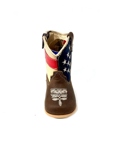 American Flag Baby Boots