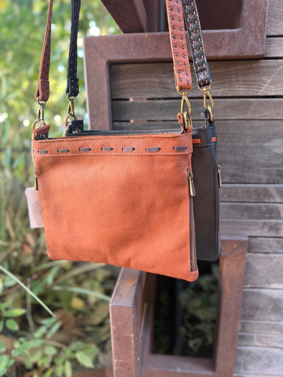 Pranee Classic "Annie" Leather Artisan Bag