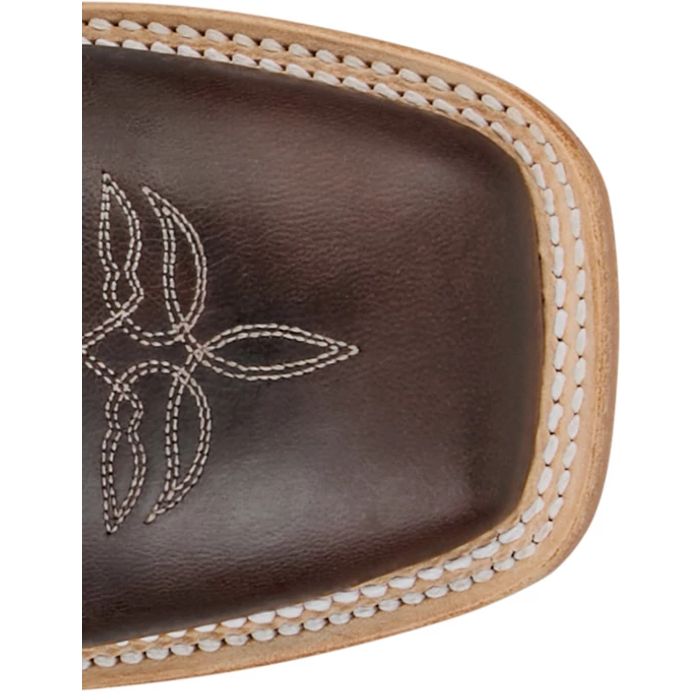 Justin Burchett Chocolate Goat Skin Boot