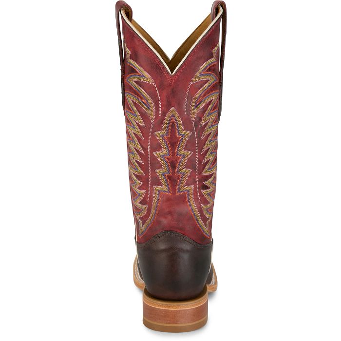 Justin Burchett Chocolate Goat Skin Boot