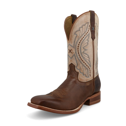 Twisted X 12" Rancher Tobacco Brown & Sand Men's Boot