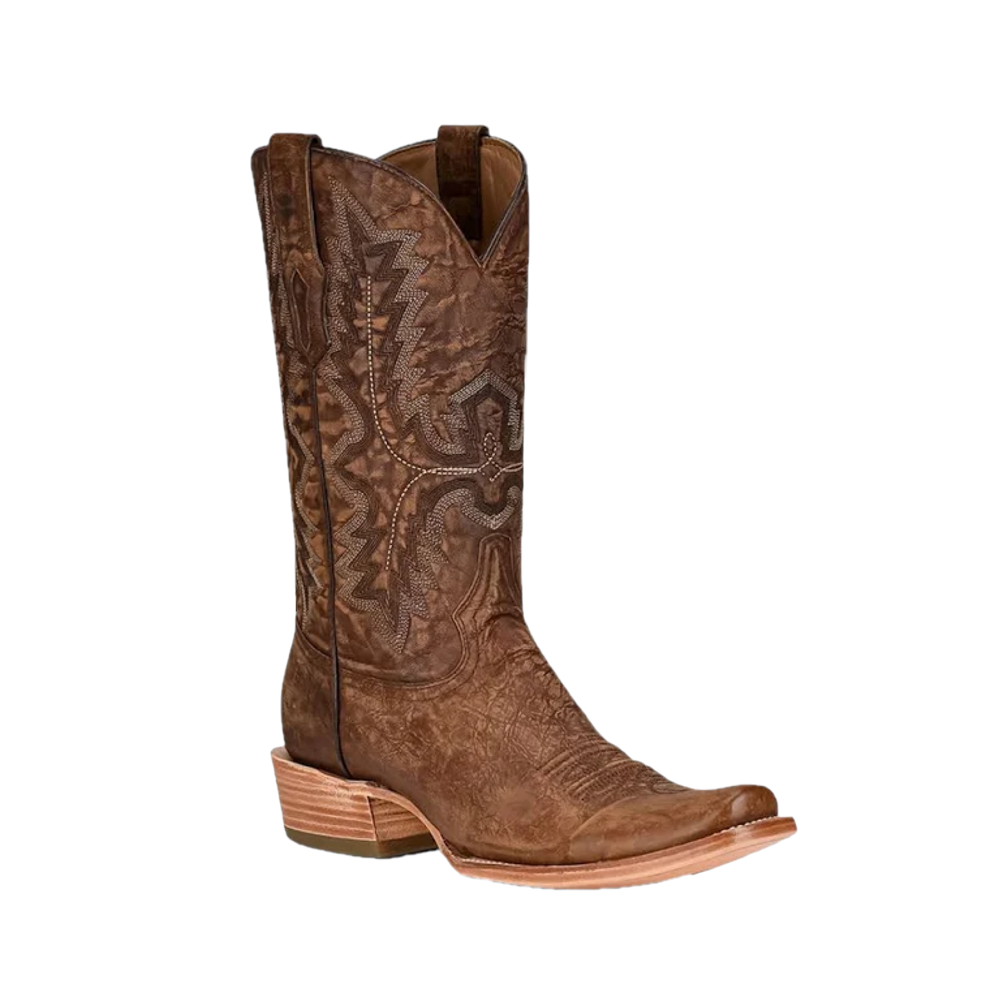 Corral Men's Brown Goat Skin Narrow Square Toe Boot - Size 13EE