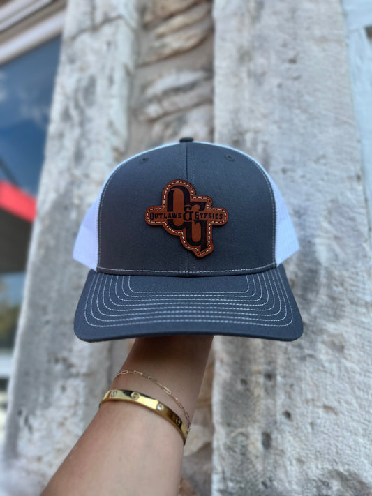 O&G Mesh Back Cap - Charcoal/White