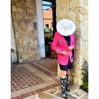 Pretty In Pink Cowgirl Blazer