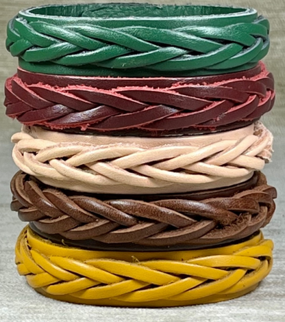 Pranee Brook Leather Bracelet