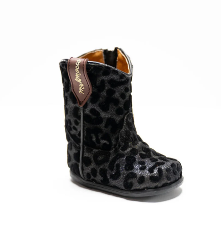 Mishmoccs Black Panther Round Toe Boots