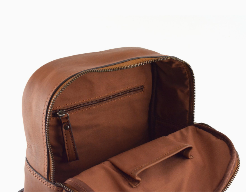 Handcrafted Designer Leather Backpack