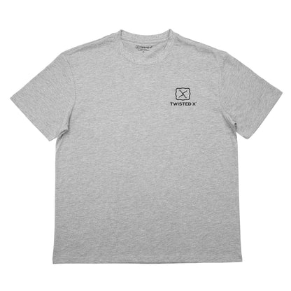 Twisted X Grey Horse T-Shirt